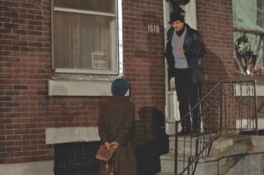 La casa de Rocky (fotograma de la peli)