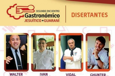 Se viene el II Encuentro Gastronómico Jesuítico  Guaraní