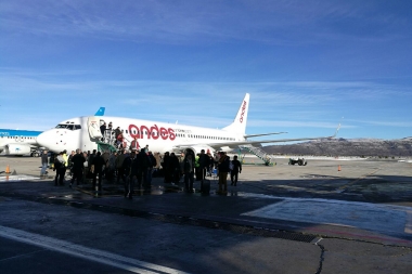 Aerolineas Andes vuela a Bariloche