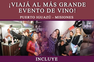 Viajeros te lleva  ODA AL VINO en Puerto Iguazú