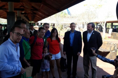 Cataratas recibió al turista 1 millón e inauguraron nueva locomotora