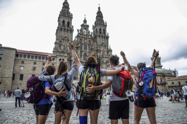 Reconocimiento de los caballeros de la  Orden Camino de Santiago de Compostela