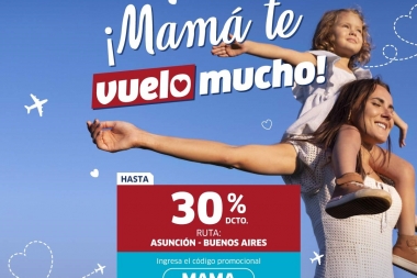 JetSMART regala el 30% de descuento a Mamá