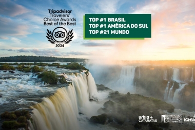 Las Cataratas del Iguazú numero uno en Brasil y Sudamérica