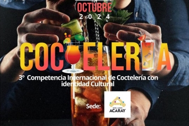 Llega el 3er Campeonato Internacional de Cocteleria a Ciudad del Este